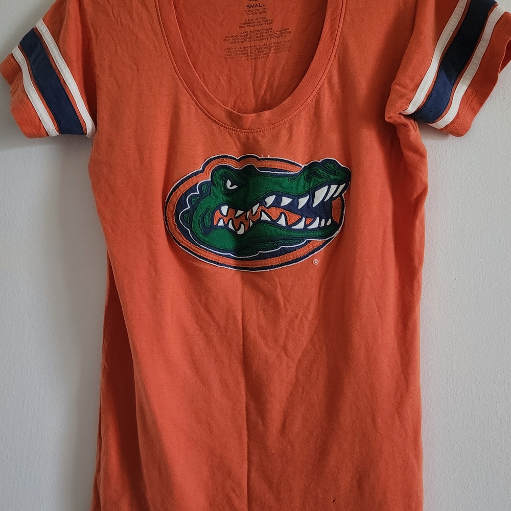 Orange T-Shirt with Gator Logo